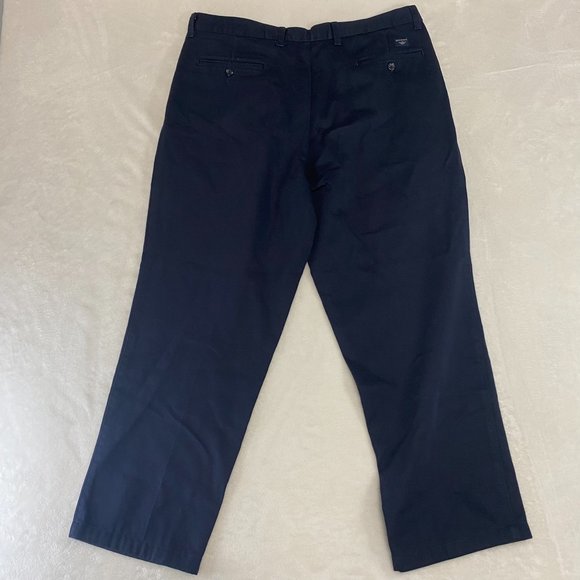 Men’s 36 x 28 Dockers Navy Blue Dress Pants Cotton - Picture 4 of 9
